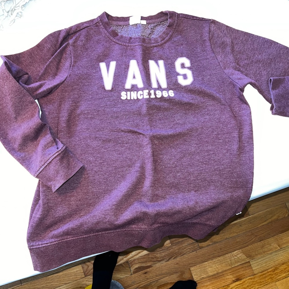 vans crew sweatshirt